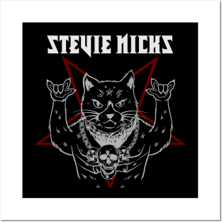 STEVIE NICKS CAT ROCK - MERCH VTG Posters and Art